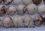 CAG6662 15.5 inches 8mm round Mexican crazy lace agate beads