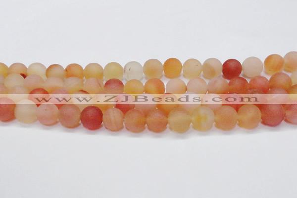 CAG6690 15 inches 8mm round multicolor pilates agate beads
