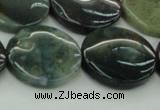 CAG6774 15.5 inches 20mm flat round Indian agate beads wholesale