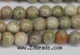 CAG7001 15.5 inches 6mm round ocean agate gemstone beads