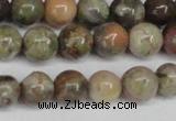 CAG7002 15.5 inches 8mm round ocean agate gemstone beads