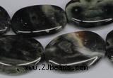 CAG7073 15.5 inches 22*30mm - 25*35mm freeform ocean agate beads