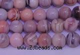 CAG7302 15.5 inches 8mm round red botswana agate gemstone beads