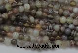 CAG734 15.5 inches 4mm round botswana agate beads wholesale