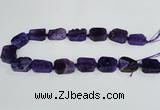 CAG7390 15.5 inches 15*20mm - 18*25mm freeform dragon veins agate beads