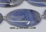 CAG7420 15.5 inches 20*38mm oval botswana agate beads