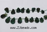 CAG7433 Top drilled 15*20mm - 20*35mm freeform ocean agate beads