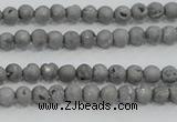 CAG7442 15.5 inches 4mm round plated druzy agate beads wholesale
