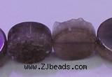 CAG8435 15.5 inches 20mm coin grey druzy agate gemstone beads
