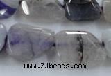 CAG8500 15.5 inches 15*20mm - 18*25mm freeform dragon veins agate beads