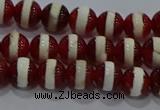 CAG9140 15.5 inches 6mm round tibetan agate beads wholesale