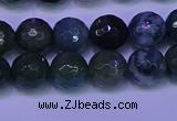 CAG9363 15.5 inches 10mm faceted round moss agate beads wholesale