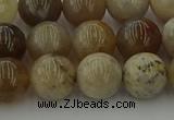 CAG9403 15.5 inches 10mm round ocean fossil agate beads wholesale