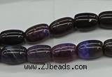 CAG9622 15.5 inches 8*12mm drum dragon veins agate beads wholesale