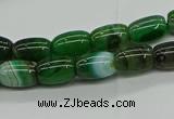 CAG9625 15.5 inches 8*12mm drum dragon veins agate beads wholesale