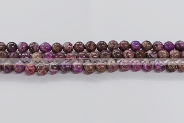 CAG9640 15.5 inches 6mm round ocean agate gemstone beads wholesale