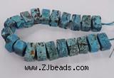 CAG9699 15.5 inches 15*28mm - 17*30mm cuboid ocean agate beads