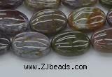CAG9740 15.5 inches 10*14mm oval Indian agate beads wholesale