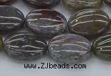 CAG9741 15.5 inches 12*16mm oval Indian agate beads wholesale