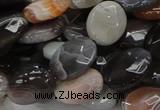 CAG986 15.5 inches 15*20mm faceted oval botswana agate beads