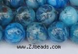 CAG9935 15.5 inches 12mm round blue crazy lace agate beads