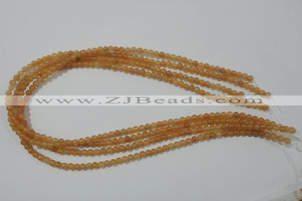 CAJ350 15.5 inches 4mm round red aventurine beads wholesale