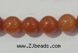 CAJ354 15.5 inches 12mm round red aventurine beads wholesale