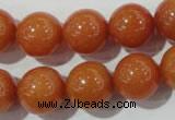 CAJ355 15.5 inches 14mm round red aventurine beads wholesale