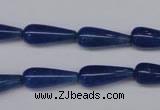 CAJ573 15.5 inches 7*18mm teardrop blue aventurine beads wholesale