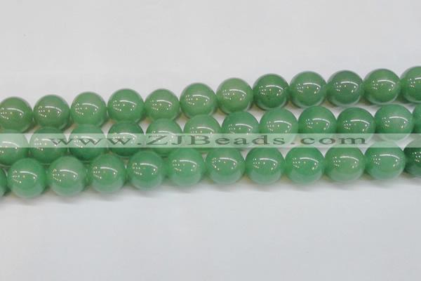 CAJ608 15.5 inches 20mm round A grade green aventurine beads