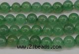 CAJ611 15.5 inches 6mm round AA grade green aventurine beads