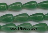 CAJ633 15.5 inches 10*18mm teardrop green aventurine beads