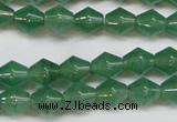 CAJ655 15.5 inches 8*8mm bicone green aventurine beads
