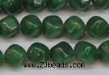 CAJ670 15.5 inches 9*9mm cube green aventurine beads