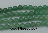 CAJ71 15.5 inches 6mm round green aventurine beads wholesale