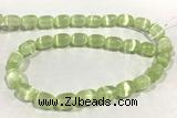 CALC42 15 inches 8*12mm drum calcite gemstone beads