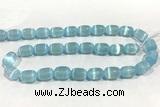 CALC44 15 inches 8*12mm drum calcite gemstone beads
