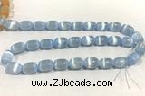 CALC46 15 inches 8*12mm drum calcite gemstone beads