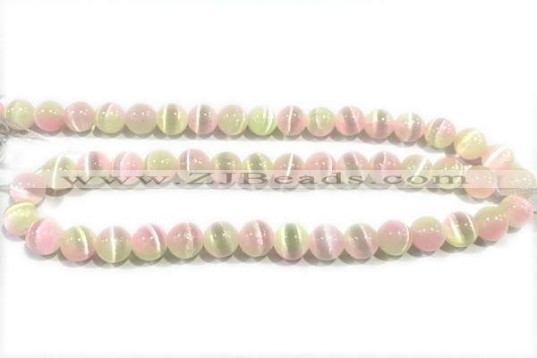 CALC55 15 inches 6mm round calcite gemstone beads