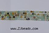 CAM01 4mm round mixed color natural amazonite beads Wholesale