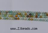 CAM02 6mm round mixed color natural amazonite beads Wholesale