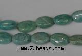 CAM1020 15.5 inches 8*12mm oval natural Russian amazonite beads