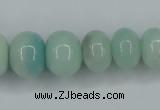 CAM126 15.5 inches multi-size rondelle amazonite gemstone beads