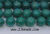 CAM1302 15.5 inches 8mm round natural Russian amazonite beads