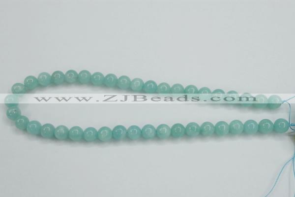 CAM136 15.5 inches 10mm round amazonite gemstone beads wholesale