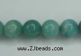 CAM137 15.5 inches 12mm round amazonite gemstone beads wholesale