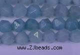 CAM1416 15.5 inches 6mm faceted nuggets Chinese amazonite beads