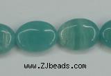 CAM148 15.5 inches 15*20mm oval amazonite gemstone beads wholesale