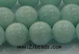 CAM1505 15.5 inches 14mm round natural peru amazonite beads