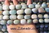 CAM1675 15.5 inches 8*10mm - 15*20mm nuggets amazonite beads